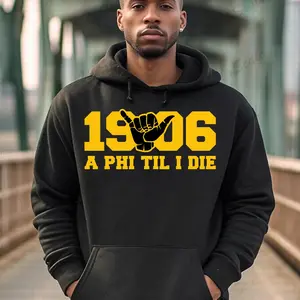Alpha Phi Alpha Hoodie. Alpha 1906 Fraternity Hoodie. Ice Cold Brothas, The Oldest & The Coldest, Men of Distinction.