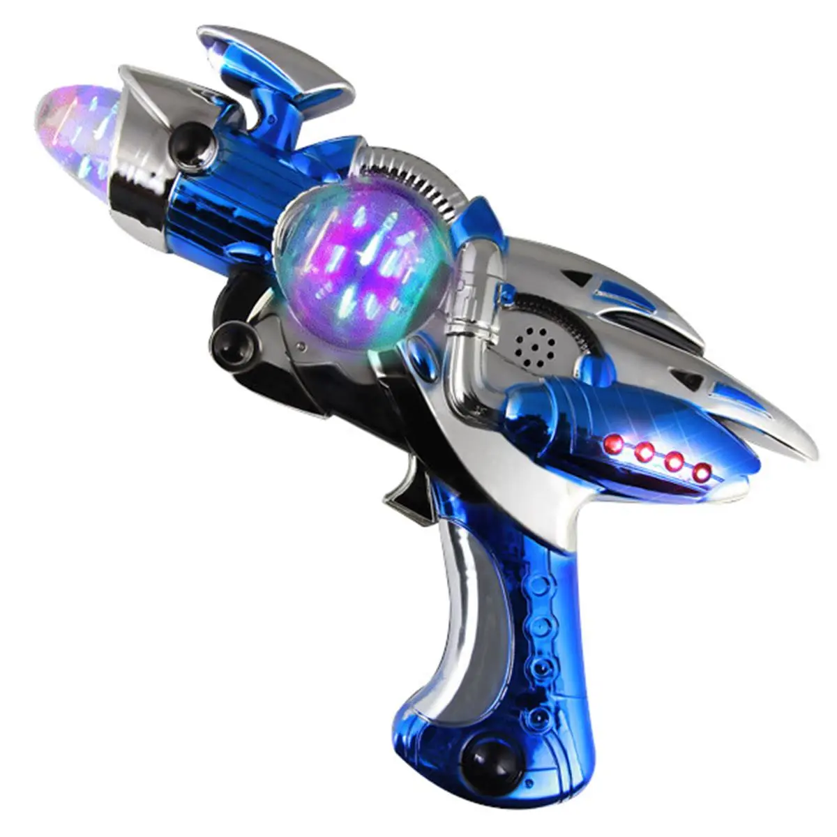 212 MAIN Large-Space Space-Themed Battery-Powered Gun Toy for Farm Animals & Poultry - 5+ Years, with Batteries, Sound Effects, Ideal for Outdoor Play & Nature Interaction
