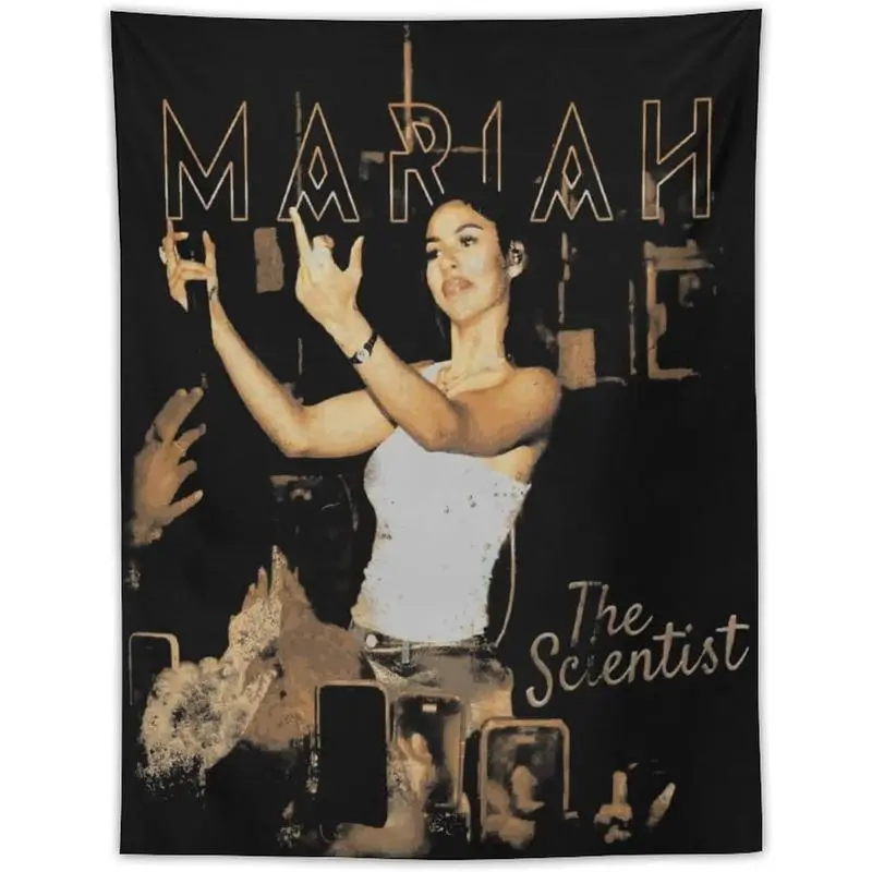 Mariah The Scientist Music Tapestry Wall Hanging - Strong Synthetic 40*60in Lightweight Printing Wall Decor, Indoor Home Art Blanket for Teen Girls