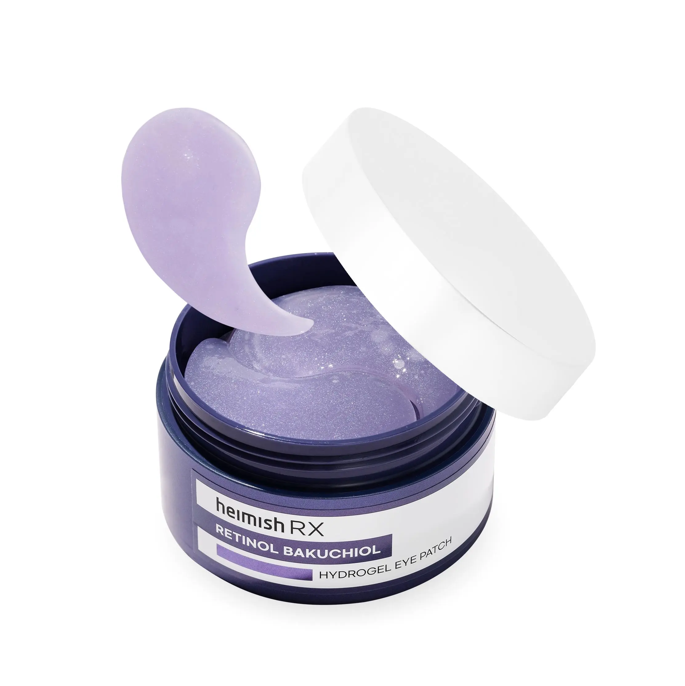 [Heimish RX] Retinol Bakuchiol Hydrogel Eye Patch (60ea) – Anti-Wrinkle, Brightening & Hydrating Eye Treatment, Puffiness, Skincare For All Skin Type