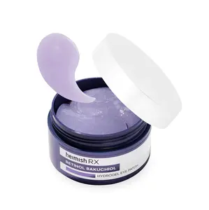 [Heimish RX] Retinol Bakuchiol Hydrogel Eye Patch (60ea) – Anti-Wrinkle, Brightening & Hydrating Eye Treatment, Puffiness, Skincare For All Skin Type