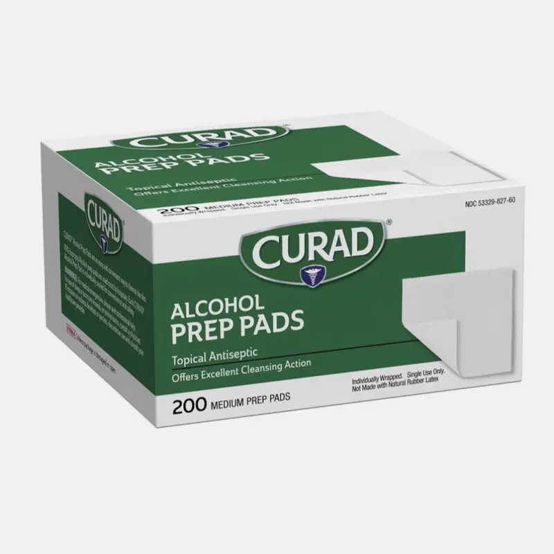 Curad Alcohol Wipes, Healthcare Disinfectant Wipes for Medical Supplies Use 200 pcs Dispensed
