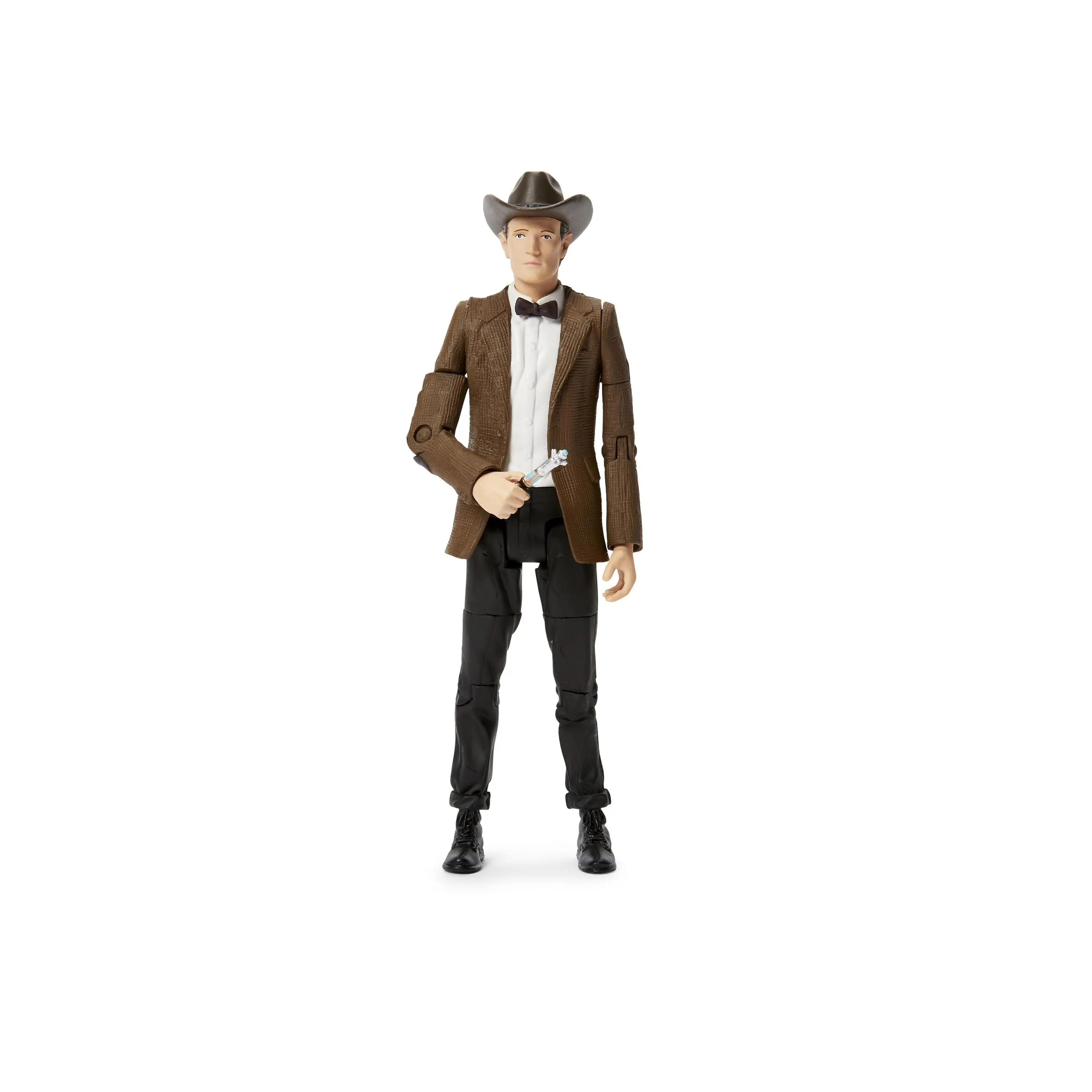 Doctor Who 11th Doctor Action Figure, 5.5-in Seven20 Collectible with Cowboy Hat, Adult Collectibles Toy, 5.5 Inch