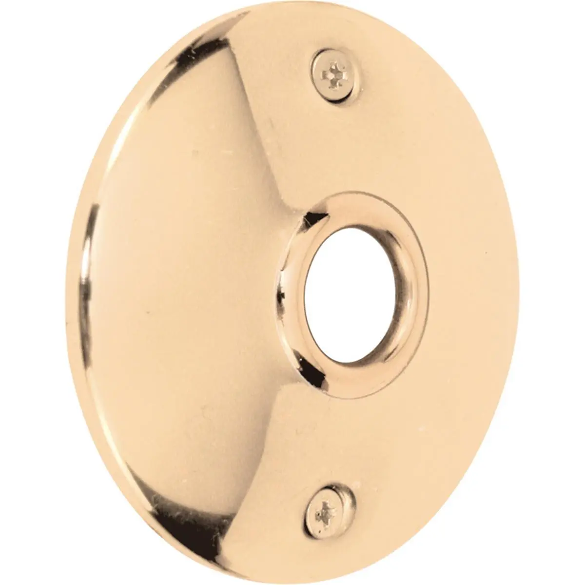 Prime-Line Products E2296 Replacement Door Knob Rose - Brass, 5.4" h x 3.9" w x 0.75" l, Inspiring Designs, Generations-Ready Durability