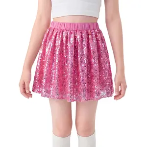 "Sunshine Girl" High-Waisted Sequin Dress — Girls' Banquet, Party, and Dance Attire