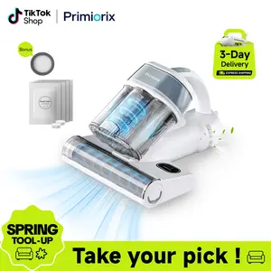 Primiorix Mattress Vacuum Cleaner UV Bed Vacuum Dust Mite Remover Handheld Strong Suction for Pets Hair