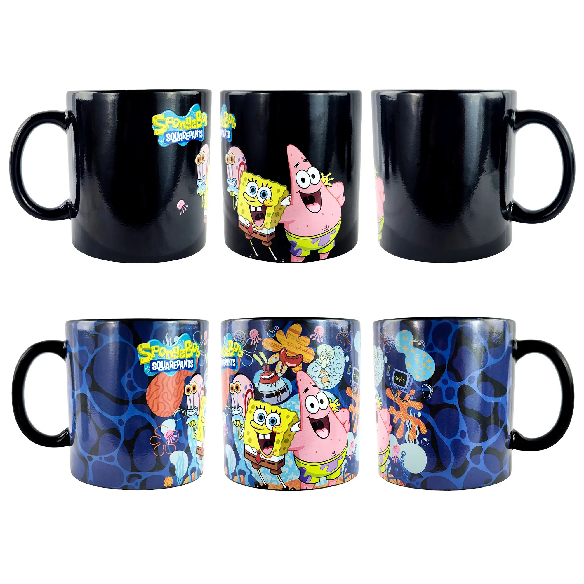 SpongeBob SquarePants Coffee Mug Heat Activate Color Changing 15 oz Tea Cup