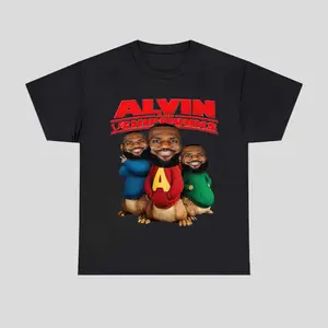 Lebron James Alvin And Chipmunks Shirt BK-130