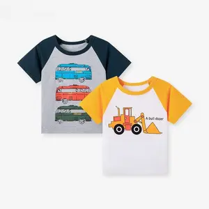 Toddlers & Kids Vehicle Raglan T-Shirt