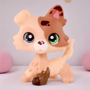 DIY Butter Collie Mini Pet Figure Painting Kit - Customizable, Educational Craft Toy for Kids, Doll Making Specialty DIY Supply