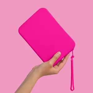 Limited Drop Neon Silicone Clutch Case with Supplier Warranty – Anti-Dust Soft Durable Pouch for E-Reader & Phone, Fits Kindle & Devices Under 200mm × 140mm, Stylish Protective Phone & Device Cover