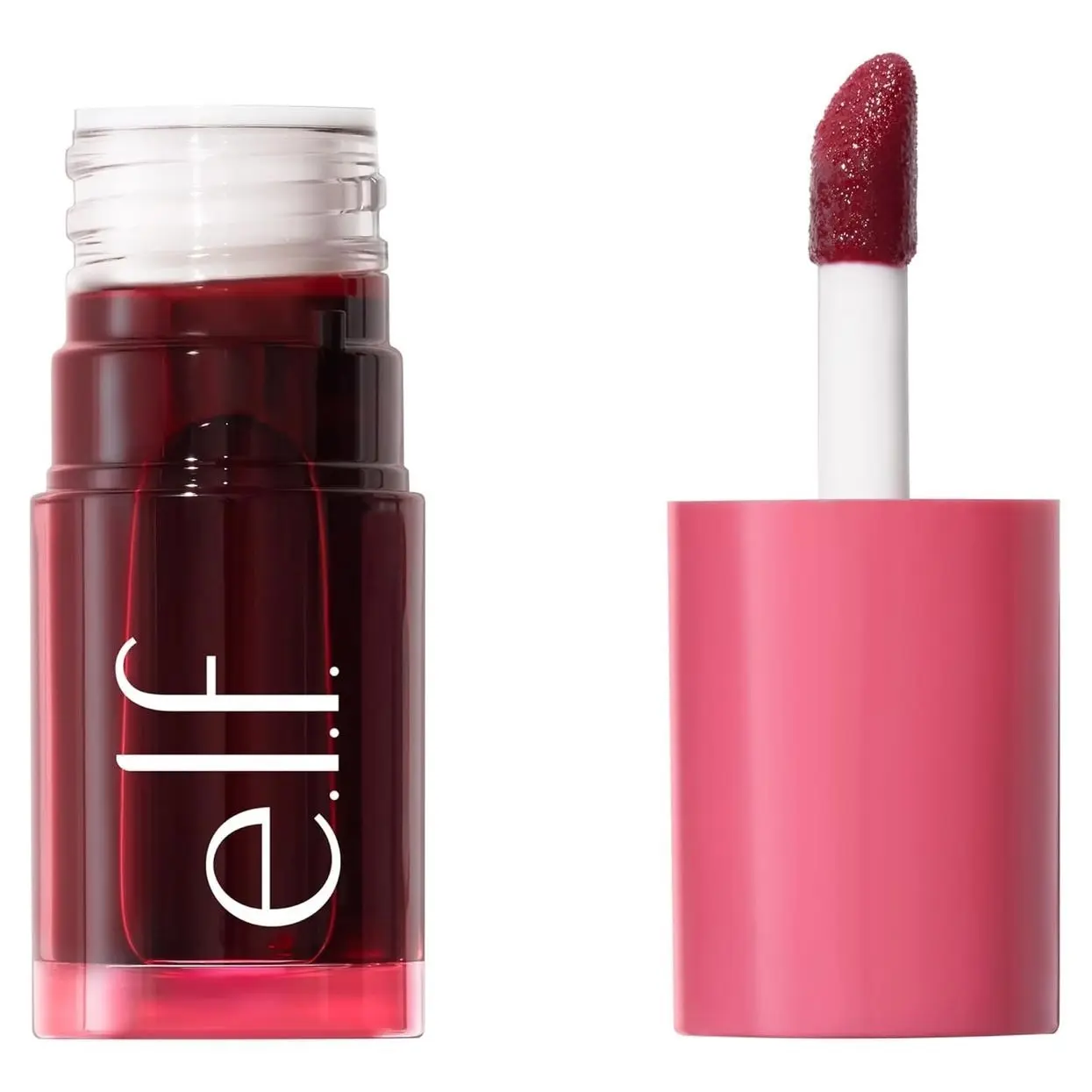Sheer For It Blush Tint, Multi-Use, Long-Lasting Lip & Cheek Makeup, Creates A Natural Flush Finish, Vegan & Cruelty-Free, Left On Red