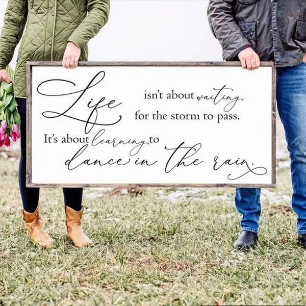 Get  And Stay Awhile Sign Glossy Paper Farmhouse Style Boho Decor Inches Premium Quality Wall Art For Living Room Or Family Room Housewarming Gift