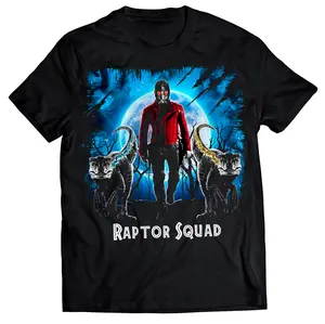Raptor Squad T-Shirt | Dinosaur Adventure Graphic Tee for Jurassic Fans