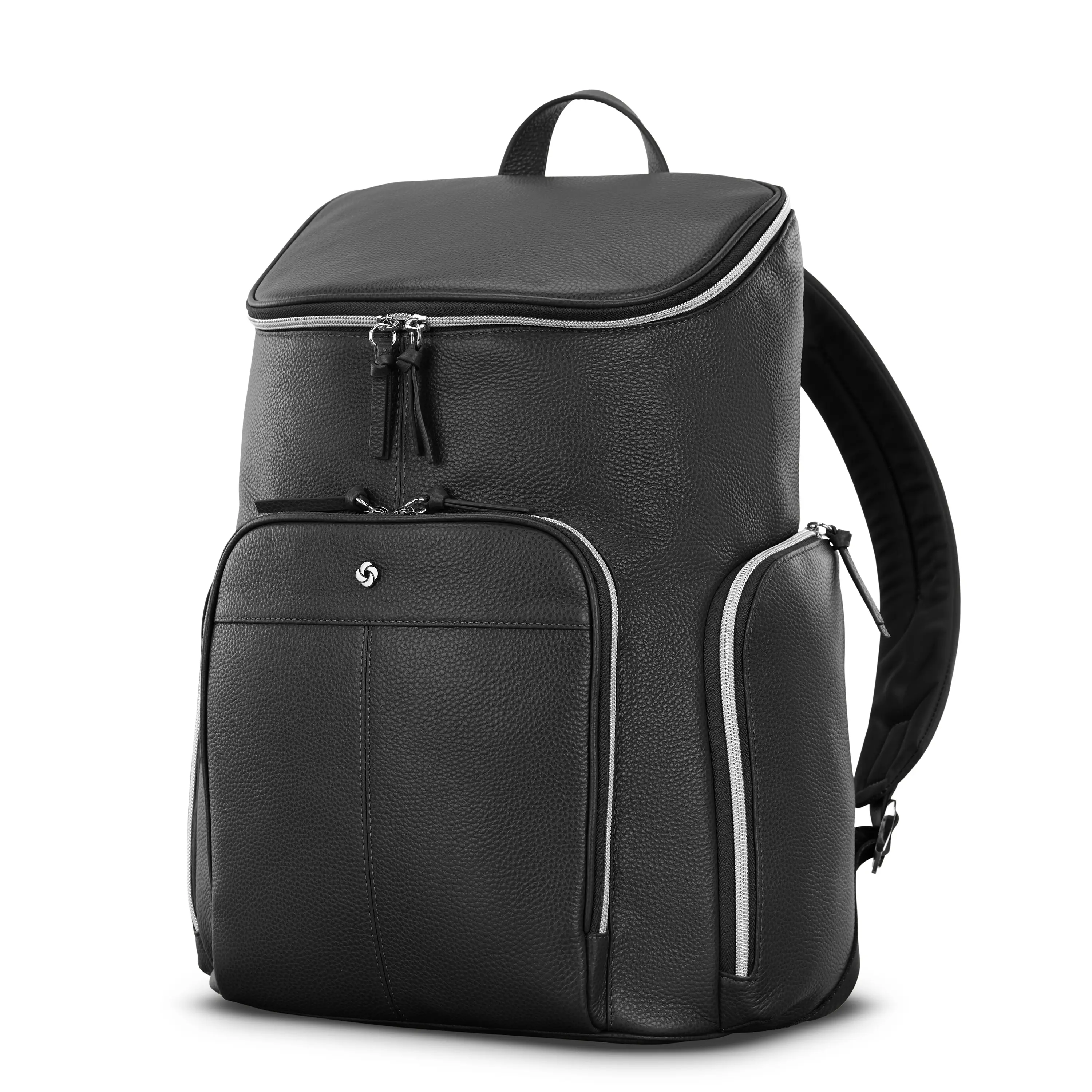 Samsonite Mobile Solution 2 Leather Deluxe Backpack - Backpack Samsonite Mobile Solution 2 Leather Deluxe Backpack - Backpack