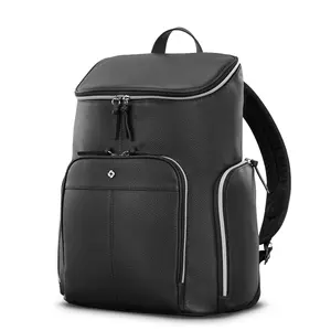 Samsonite Mobile Solution 2 Leather Deluxe Backpack - Backpack Samsonite Mobile Solution 2 Leather Deluxe Backpack - Backpack
