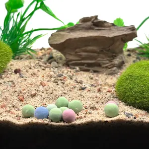 10 Pack Colorful Shrimp Mineral Balls for Aquarium Tourmaline PH Balance