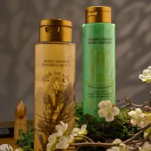 Dolly Cardona Shampoo & Conditioner Growth Power Duo Strengthen Volume Herbal Formula for Fuller Thicker Hair