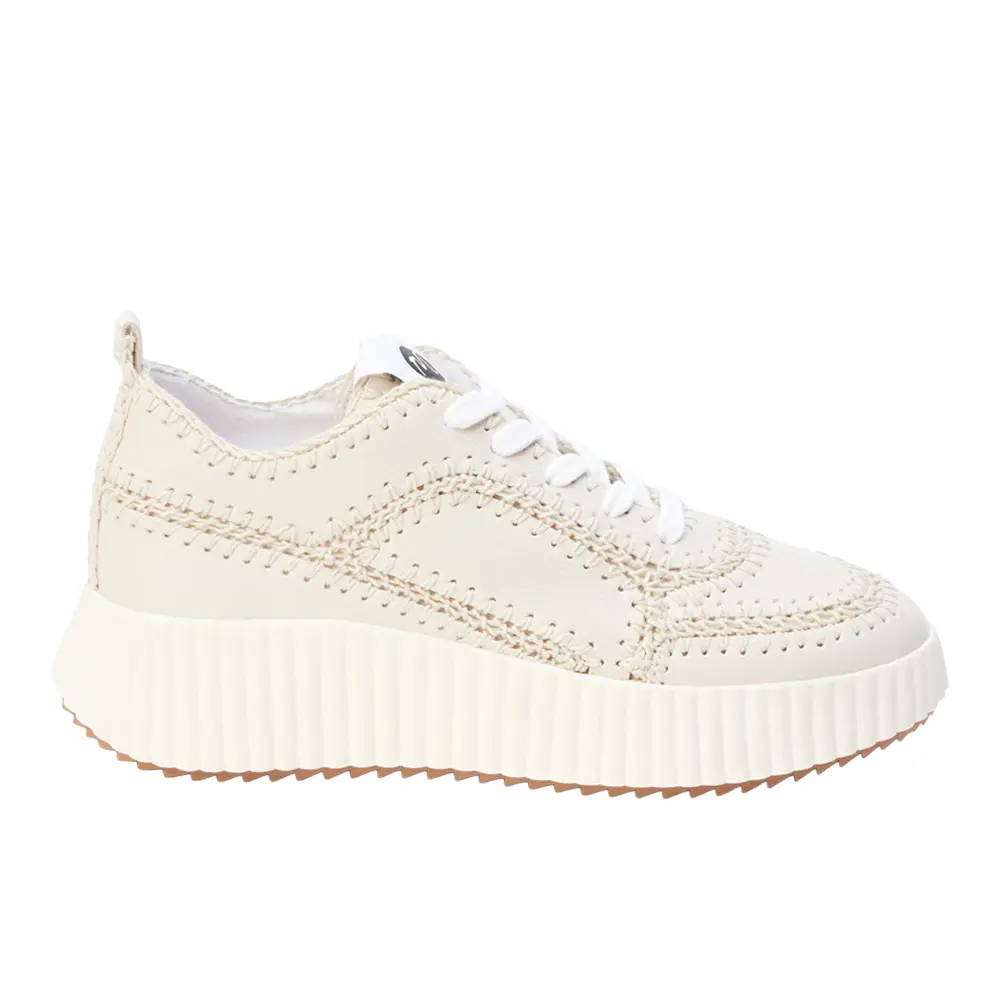 COCONUTS by Matisse Womens Nelson Platform Lace Up Sneakers Shoes Casual - Off White
