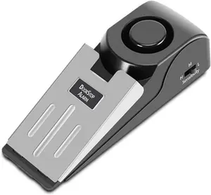 Portable Door Stop Alarm - Dual Function - Home Improvement - Security Alarms - 120dB Alarm - 3 Levels of Sensitivities