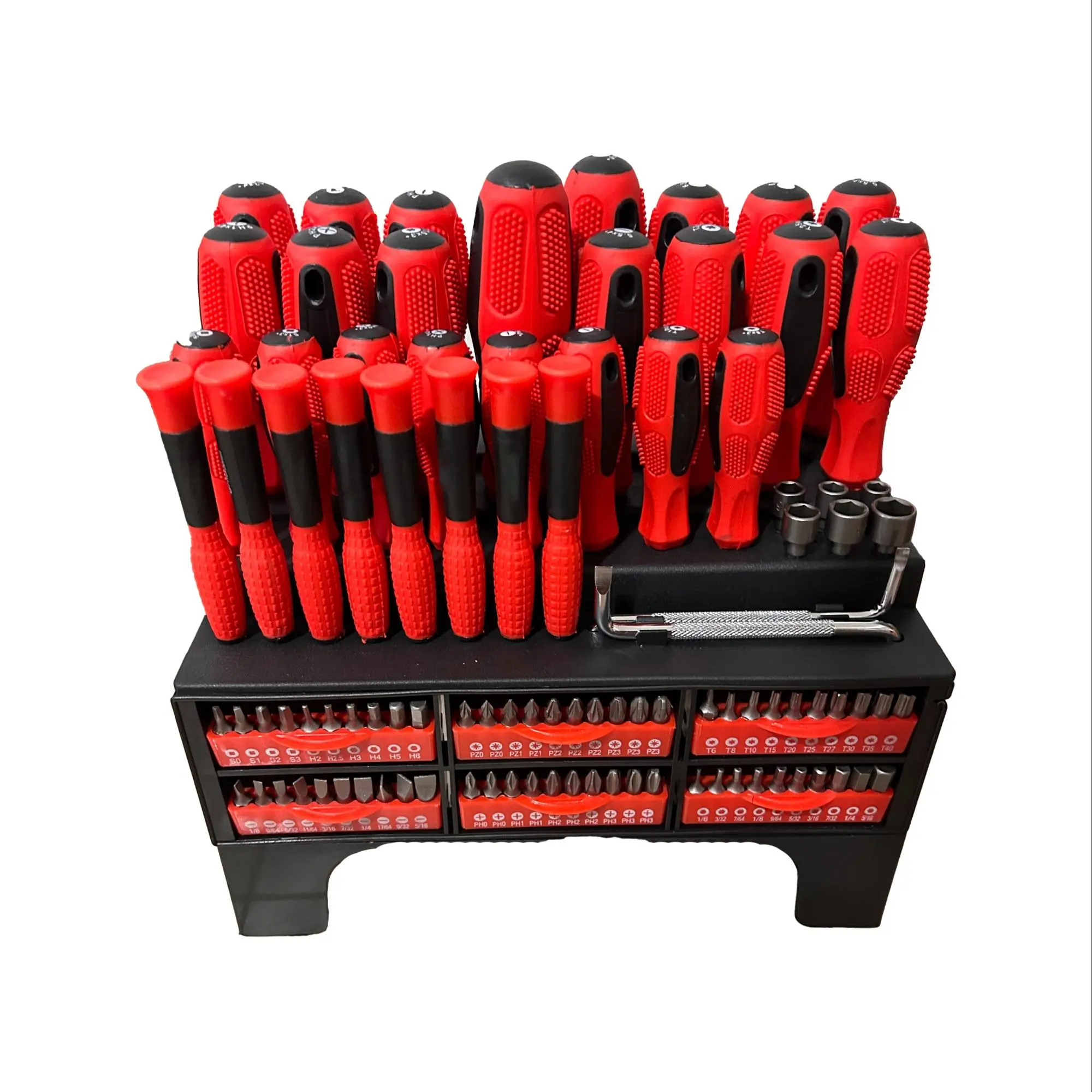 Multifunctional Screwdriver Bit Set, 100pcs/set Precision Repair Tool Kit, Multipurpose Screwdriver Bit Set for Home & Office Use