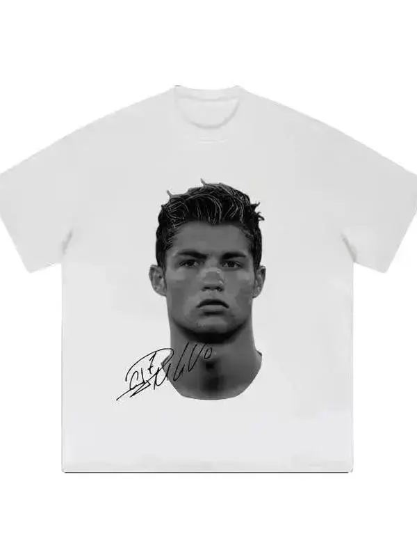 Big Head Ronaldo T-Shirt, Ronaldo Vintage Tee, Unisex Soccer Shirt, Sweatshirt, Graphic Tees, Menswear Womenswear Streetwear