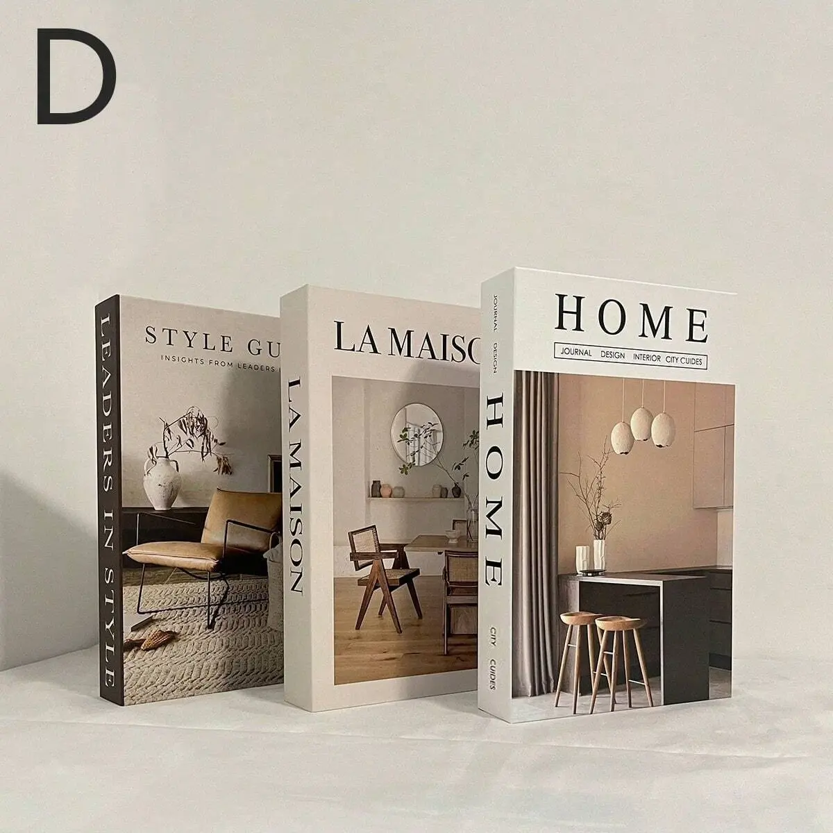 Modern Foldable Fake Book Set, Minimalist Home Office Decor, Fashionable Desk Ornament, Creative Desktop Decoration, Easy Assembly Required, Stylish Solution