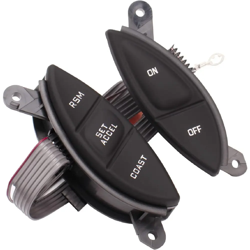 Steering Wheel Mounted Control Switch Replacement for Ranger, Sport Sport Trac, F100, Mercury Mountaineer, Mazda B3000 (1988-2003 Ranger, 2001-2005 Sport Sport Trac)