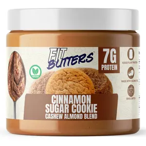 Fit Butters Cinnamon Sugar Cookie Cashew Almond Butter Vegan Spread