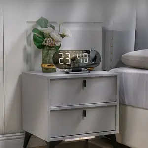Multifunctional RGB Radio Projection Clock With Colorful Display