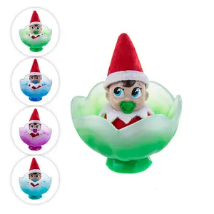 Frost Pips Mini Blooms – Adorable Elf Babies from the Elf on the Shelf Santaverse, Kids' Christmas Collectibles