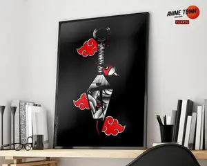 Naruto Uchiha Itachi Genjutsu Kunai Poster Naruto Uchiha Itachi Genjutsu Kunai Poster