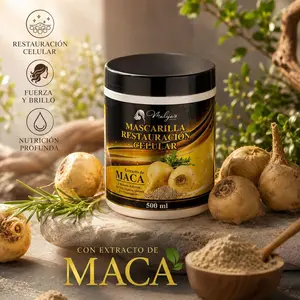Cellular Restoration Hair Mask with Maca, Rosemary, Keratin, Argan oil, Quinine and pro-vitamin B5