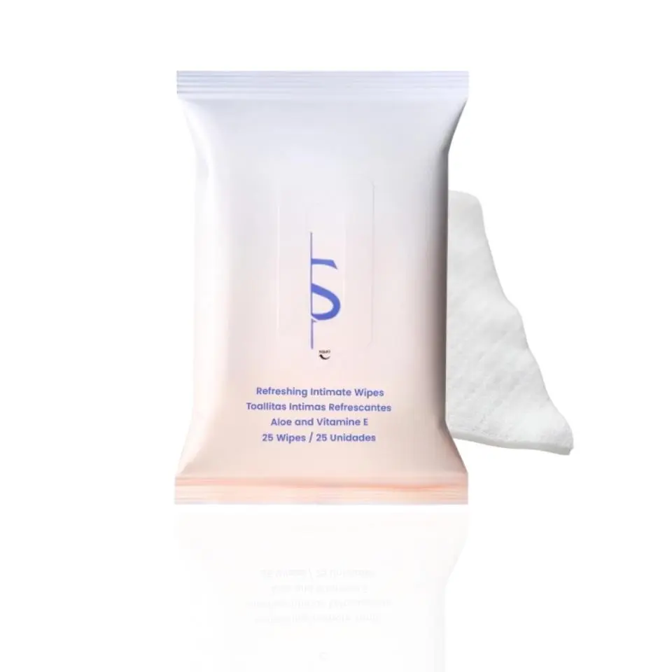 Gentle Intimate & Body Cleansing Wipes | Aloe-Infused for Daily Freshness & Comfort | 25 Large Wipes