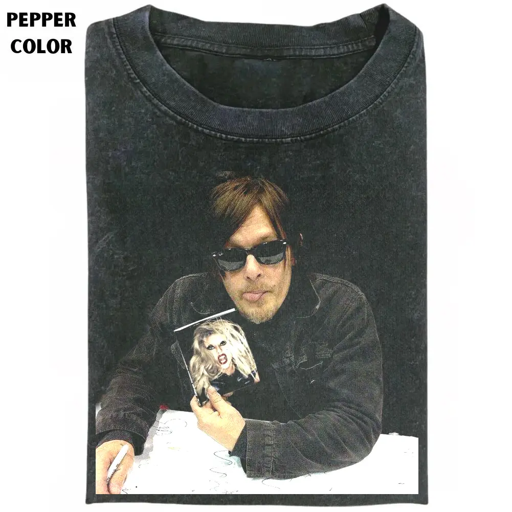 Norman Reedus Funny Meme T-Shirt, Daryl Dixon The Walking Dead Vintage Graphic Tee, Rebel Humor Fan Shirt, Unisex Streetwear Menswear Womenswear Casual, Gift for Men, Gift for Women, Crew Neck T-shirt, Trending T-shirt