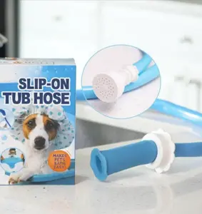 Rinseroo: GOLDEN TICKET WINNER: SHARK TANK! No-Install Tub Faucet Sprayer – 5 ft. Shower HoseTub Spout  Attachment , Hair Washing, Baby Bath, Pet Care