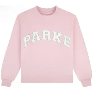 Parke Varsity Mockneck Sweatshirt Spinkle Pink