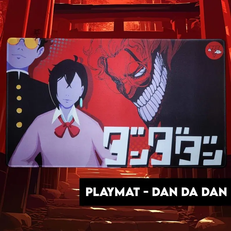Playmat - Dan Da Dan, Desk Mat, Anime Mouse Pad – Vibrant Design, Non-Slip, Smooth Surface – Perfect for Work, Study & Gaming
