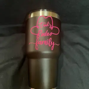 Tanks rodeo family tumbler