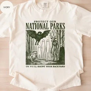 Comfort Colors® Mothman Shirt, Cryptid tshirt, Cryptidcore Wendigo tee, Weirdcore Vampire gifts, Folk Horror Clothing, Alt National Park tee