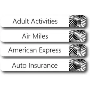 Lovable Labels Modern File Labels, 96 Pre-Printed and Blank File Folder Labels for Organizing Filing Folders