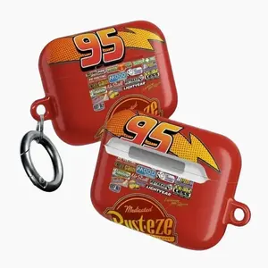 LIGHTNING 95 RACING CARS Airpods Case - Durable Trendy Racing AirPods Case Covers For Airpods Gen 1,2,3,4 Airpods Pro 1,2,3