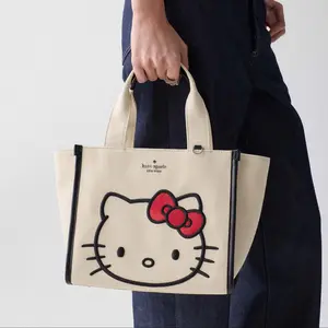 Hello Kitty x Kate Spade New York Kip Canvas Small Tote