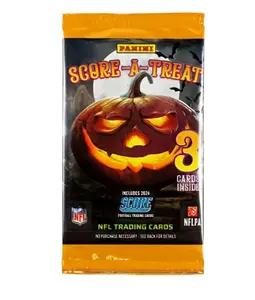 LIVE FLEX Supplemental PYD Score-a-Treat Football Cards Mini Pack Full Size Autographed Lids with Certificate of Authenticity for Collectors