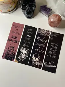 Dark Romance Bookmark