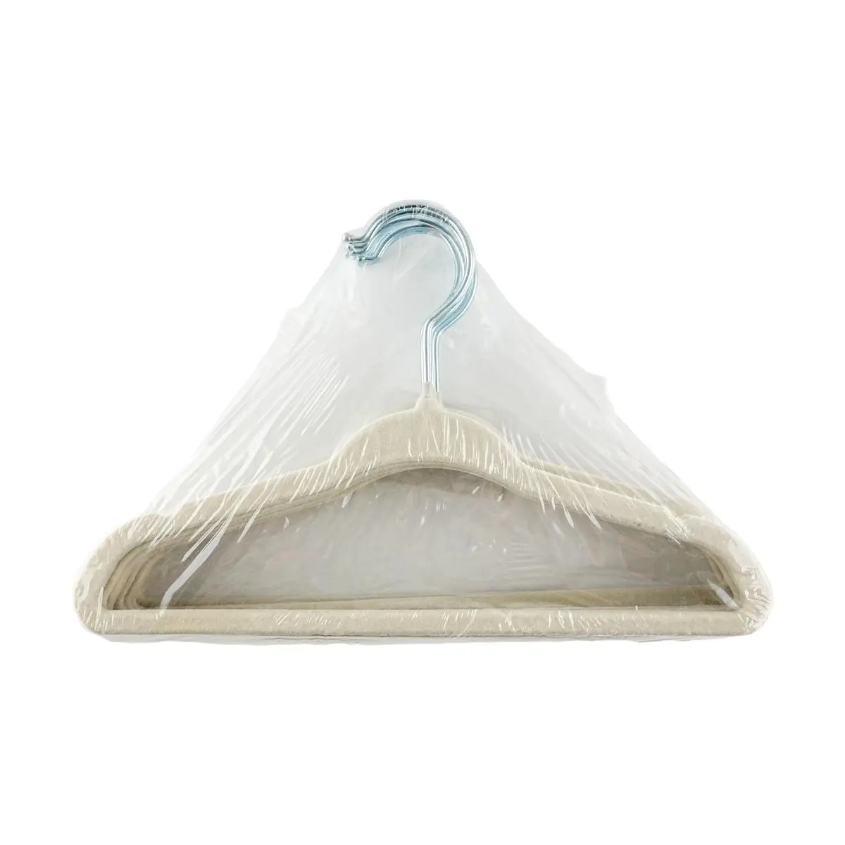 Chinese Brand Kids Velvet Hangers - Non-Slip, Trace-Free Baby Clothes Hangers, 10 Pack, Yellow