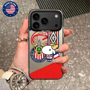 Chivas Guadalajara Cute ligamx Mexican Soccer Team Aesthetic Design Pattern Casing For iphone 17 16 15 14 13 12 11 7 8 Plus ProMax AIR Samsung S22 S23 S24 S25 PLUS ULTRA Flaunt Mobile Phone CaseHard TPU PET PC Black ShockproofSmartphone Cover