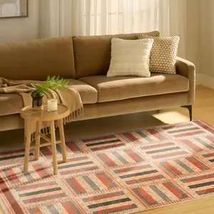 Nourison Nordic Scandinavian Minimalist Indoor Rug - Home Decor, Low Pile, Modern Abstract, Home Decor Rugs, Low Pile Rug