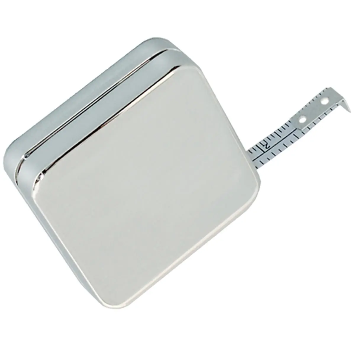 212 MAIN Natico Originals 60-890STM Steel Tape Measure Square, Silver Hand Measuring Tool, Measuring Tape