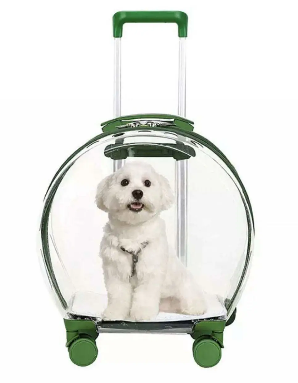 Pet trolley bag portable outdoor travel wheeling suitcase for travel